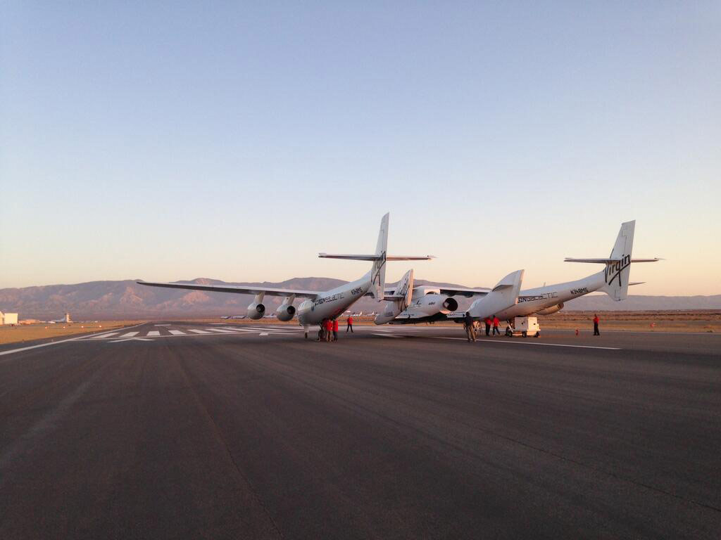 Virgin Galactic's SpaceShipTwo Ignites Rocket Motor in Flight for 1st Time
